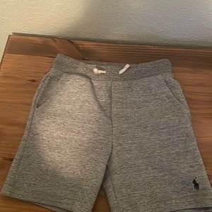 Polo shorts with drawstring.